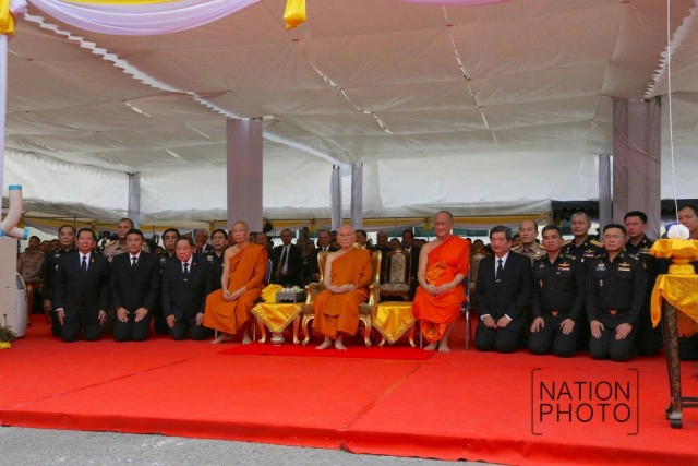 สมเด็จพระสังฆราช เสด็จฯ พิธีเททองหล่อ พุทธาภิเษก "พระพุทธไตรเสนากลาโหมพิทักษ์"