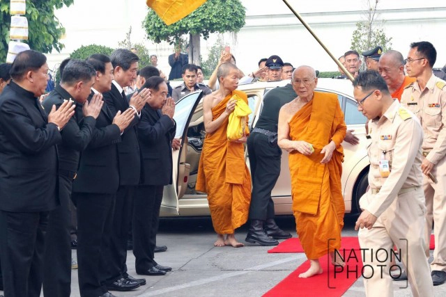 สมเด็จพระสังฆราช เสด็จฯ พิธีเททองหล่อ พุทธาภิเษก "พระพุทธไตรเสนากลาโหมพิทักษ์"
