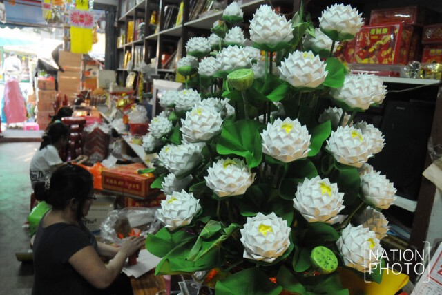 หุ่นทหาร-ข้าราชบริพาร ใช้ประกอบพิธีบำเพ็ญกุศลกงเต๊กถวายพระบรมศพ