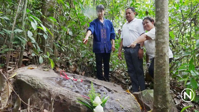 พบ"รอยพระพุทธบาท"ในป่า จ.ระยอง
อบต.เตรียมพัฒนาเป็นแหล่งท่องเที่ยว