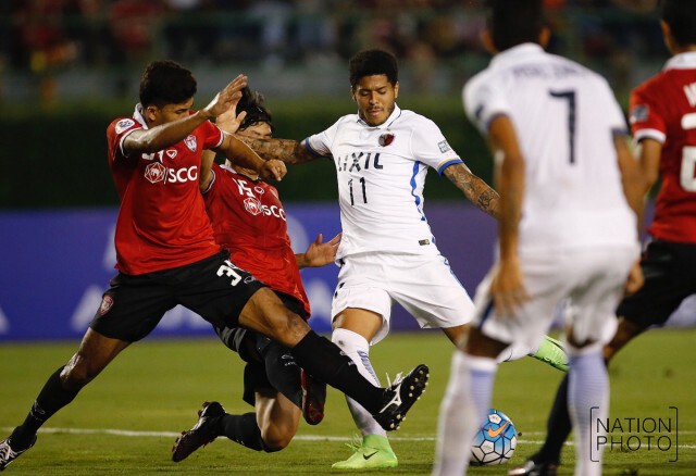 "ซิสโก้" ฮีโร่ซัดชัย "เมืองทอง" เฉือนคาชิม่า 2-1