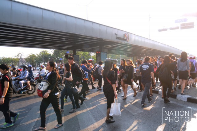 ติดหนักมาก! สภาพภาพการจราจรถนนพระราม4 เช้านี้