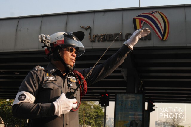 ติดหนักมาก! สภาพภาพการจราจรถนนพระราม4 เช้านี้