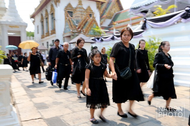 ประชาชนเข้าสักการะพระบรมศพฯ 1 มี.ค.60