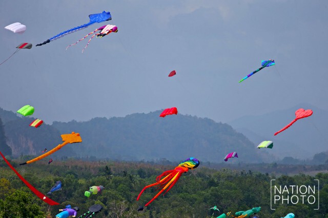 งามเต็มฟ้า...
35 ประเทศ ร่วมมหกรรมว่าว จ.สตูล