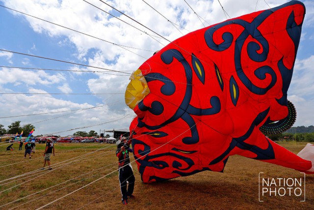 งามเต็มฟ้า...
35 ประเทศ ร่วมมหกรรมว่าว จ.สตูล