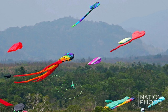งามเต็มฟ้า...
35 ประเทศ ร่วมมหกรรมว่าว จ.สตูล