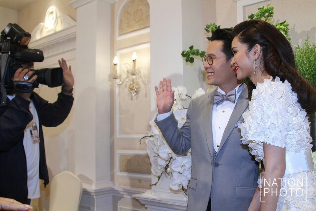 ชื่นมื่น "อีฟ-ต้น" ฉลองมงคลสมรส