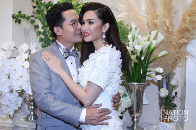 ชื่นมื่น "อีฟ-ต้น" ฉลองมงคลสมรส