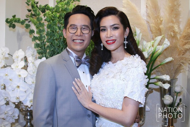 ชื่นมื่น "อีฟ-ต้น" ฉลองมงคลสมรส