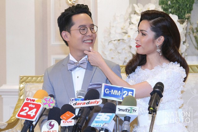 ชื่นมื่น "อีฟ-ต้น" ฉลองมงคลสมรส