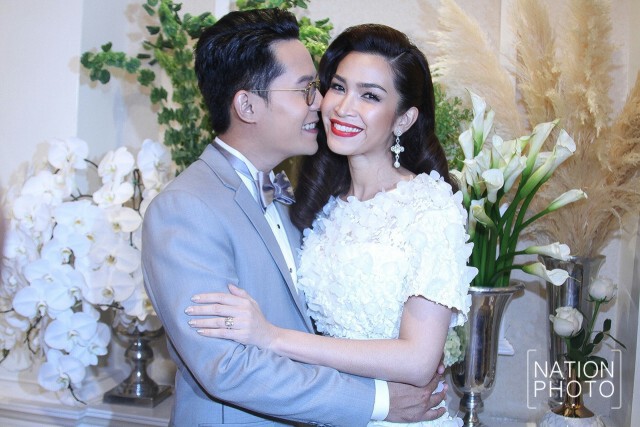 ชื่นมื่น "อีฟ-ต้น" ฉลองมงคลสมรส