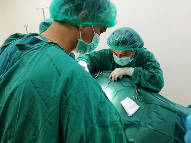 เปิดภาพจากห้องผ่าตัด... จากใจทีมแพทย์ผู้ช่วยชีวิต"เจ้าออมสิน"