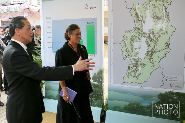 สมเด็จพระเทพฯ เสด็จฯ ทรงเป็นประธานในการสัมมนา "รักษ์ป่าน่าน" ครั้งที่ 3