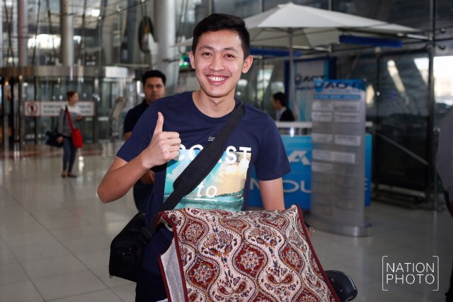 "เจ้าอาร์ม" กลับถึงไทยแล้วเช้านี้