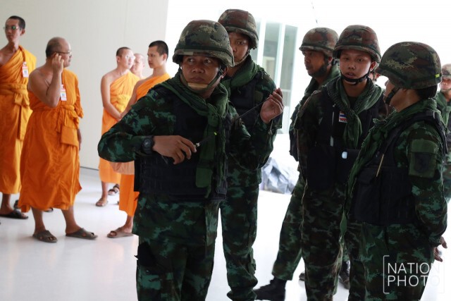 "ดีเอสไอ" เข้าตรวจสอบพื้นที่รอบ "อาคารบุญรักษา" (ภาพชุดที่ 2)