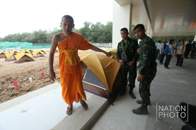 "ดีเอสไอ" เข้าตรวจสอบพื้นที่รอบ "อาคารบุญรักษา" (ภาพชุดที่ 1)