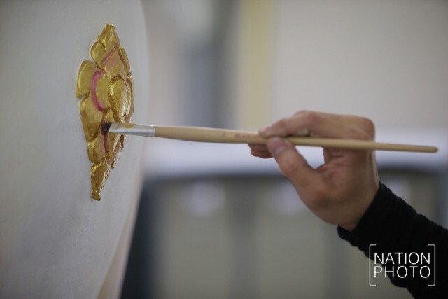 คืบหน้า... การจัดสร้างพระเมรุมาศ
