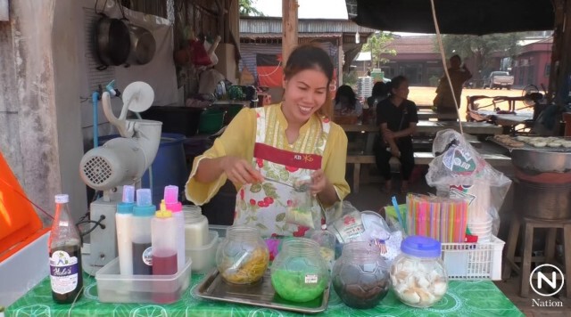 หวาน เย็นชื่นใจ น้ำแข็งใสคลายร้อน
ขายดี้ดี...ทำรายได้วันละพัน