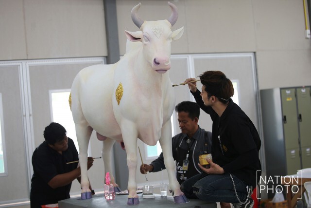 คืบหน้า... การจัดสร้างพระเมรุมาศ