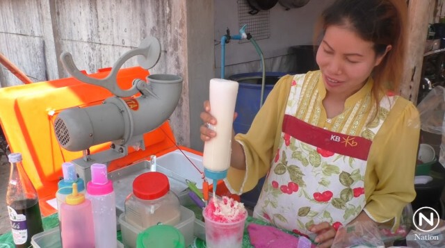 หวาน เย็นชื่นใจ น้ำแข็งใสคลายร้อน
ขายดี้ดี...ทำรายได้วันละพัน