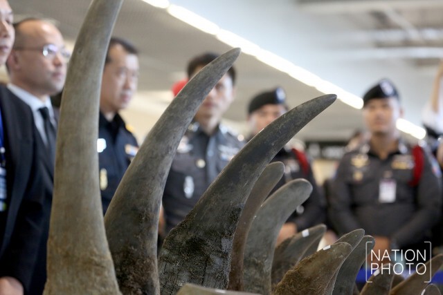 ภาพชุด แถลงยึด"นอแรด"จากเอธิโอเปีย
มูลค่ากว่า 173 ล้านบาท