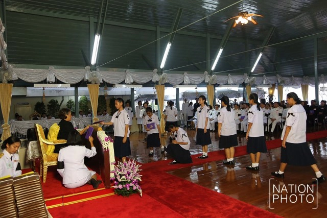 สมเด็จพระเทพฯ เสด็จปิดภาคเรียนโรงเรียนพระตำหนักสวนกุหลาบ