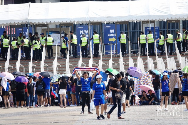 คึกคัก! บรรยากาศ ก่อนเกม ไทย-ซาอุ