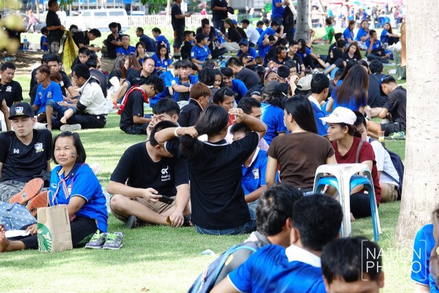 คึกคัก! บรรยากาศ ก่อนเกม ไทย-ซาอุ