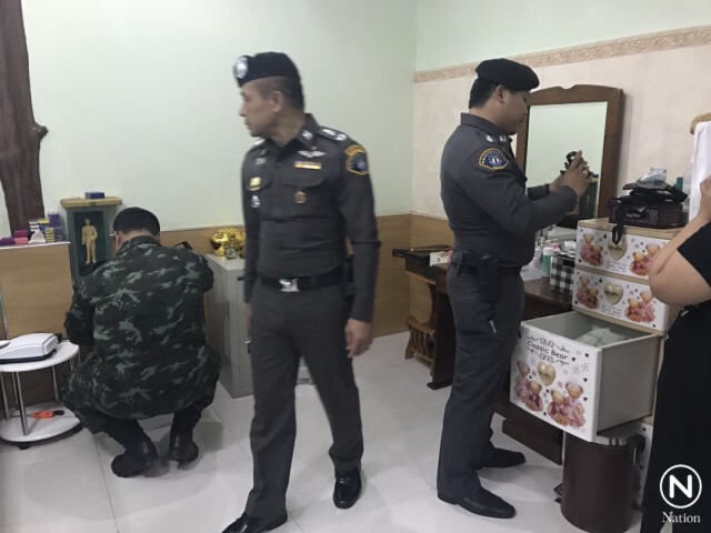 กองปราบสนธิกำลังทหาร  ปูพรมค้นตรวจบ้านผู้มีอิทธิพลจ.อุทัยธานี 30 จุด