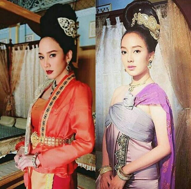 เปิดหน้า! อั้ม-เปรี้ยว สองแม่ลูก "เพลิงพระนาง" เหมือนกันอย่างกับ แกะออกมาจากแม่พิมพ์