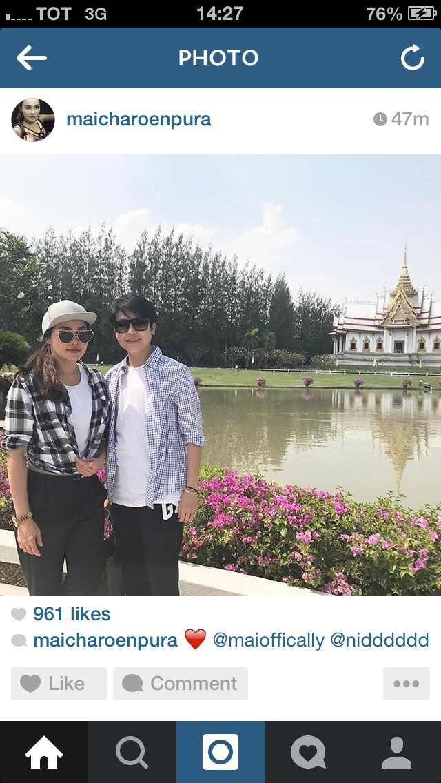 เอ๊ะ!ยังไง? "ใหม่ เจริญปุระ" เดินสายทำบุญพร้อมสาวหล่อคนสนิท แต่ไม่ยอมรับว่าแฟน