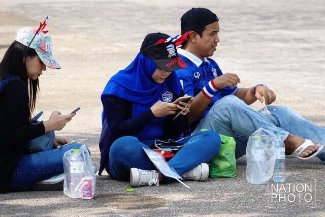 คึกคัก! บรรยากาศ ก่อนเกม ไทย-ซาอุ