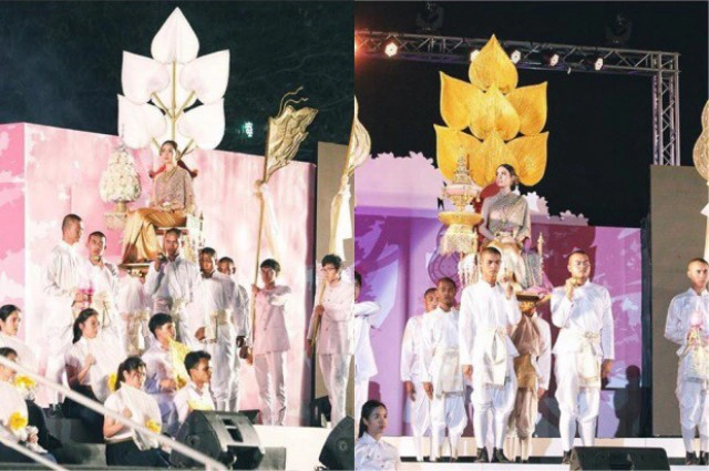 "แอฟ-แต้ว" ย้อนวันวาน คืนสู่เหย้า
อัญเชิญตราพระเกี้ยว งาน 100 ปีจุฬาฯ สุดอลังการ