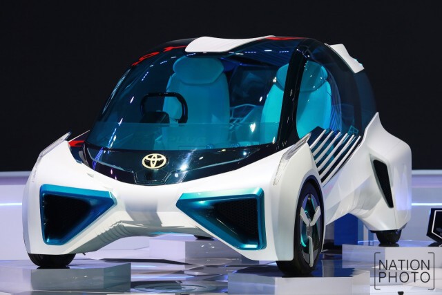 "Toyota FCV Plus" รถยนต์ต้นแบบขับเคลื่อนด้วยพลังไฮโดรเจน   ใน Motor Show 2017