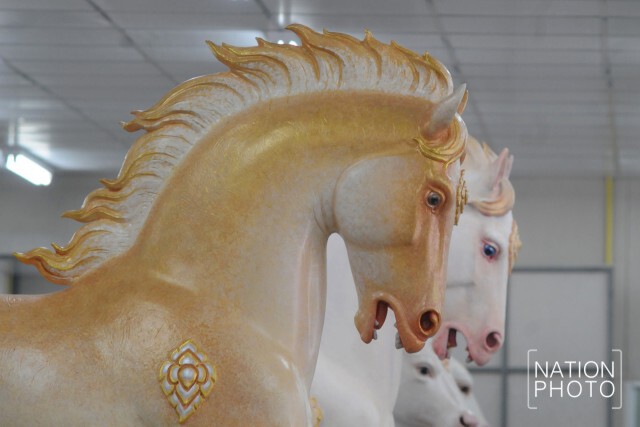 ภาพชุด พระเมรุมาศคืบหน้า 55 %
