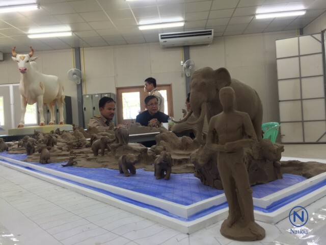 พระเมรุมาศคืบหน้า 55 %