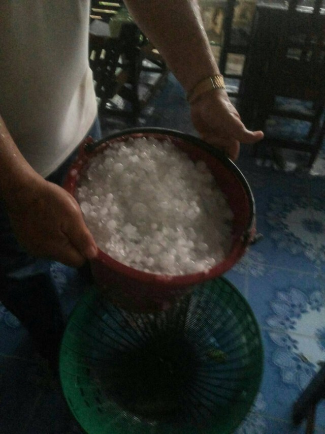 พายุฝนลูกเห็บพัดถล่ม อ.จอมทอง จ.เชียงใหม่