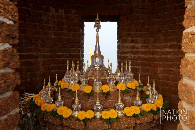 เจดีย์ลอยฟ้า แหล่งธรรมะในความรื่นรมย์ "อุทยานธรรมเขานาใน" สุราษฎร์ธานี