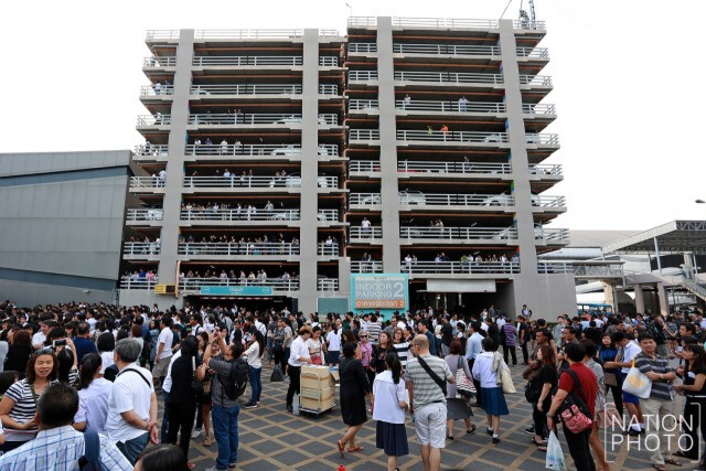 บรรยากาศการสอบคัดเลือกเข้าศึกษาต่อ รร.เตรียมอุดมศึกษา ชั้น ม.4