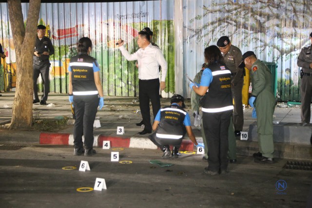 "จักรทิพย์" ลงพื้นที่ตรวจเหตุบึ้ม หน้ากองสลากเก่า
