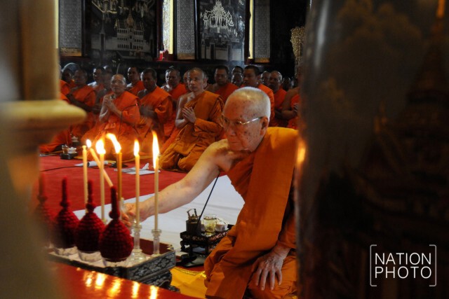 พิธีสวดพระพุทธมนต์ และเจริญจิตตภาวนาถวายเป็นพระราชกุศลแด่ พระบาทสมเด็จพระปรมินทรมหาภูมิพลอดุลยเดช