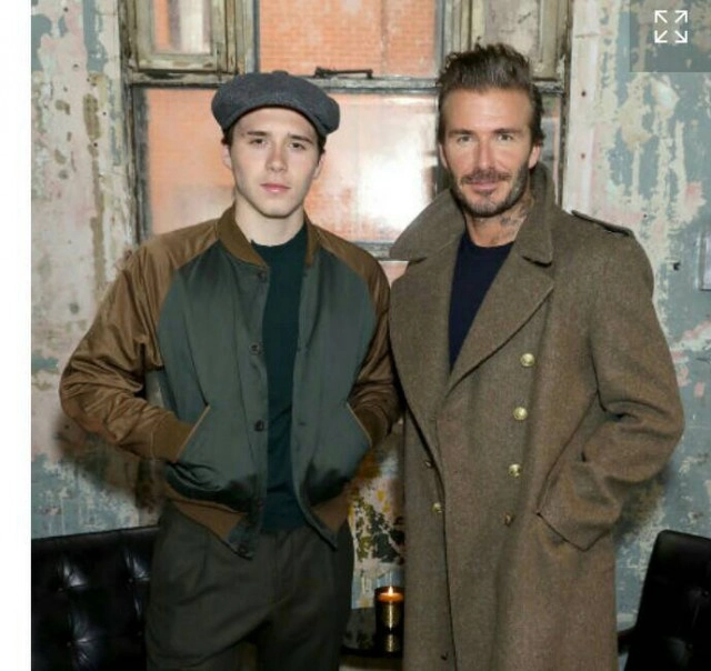 รอยสักอันแรก ของ "บรูคลีน เบคแฮม"