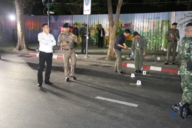 "จักรทิพย์" ลงพื้นที่ตรวจเหตุบึ้ม หน้ากองสลากเก่า