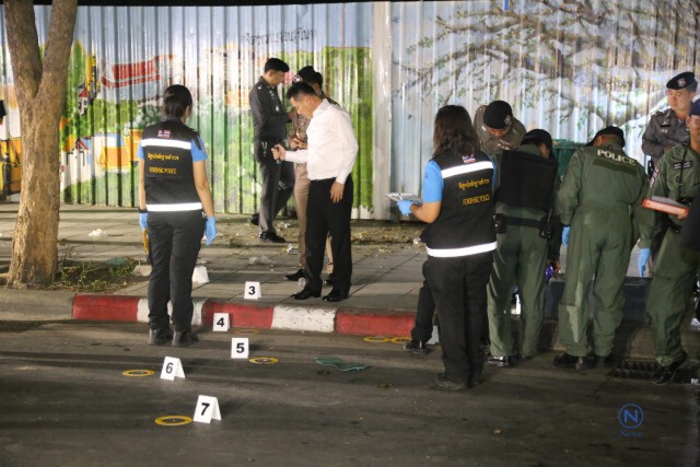 "จักรทิพย์" ลงพื้นที่ตรวจเหตุบึ้ม หน้ากองสลากเก่า