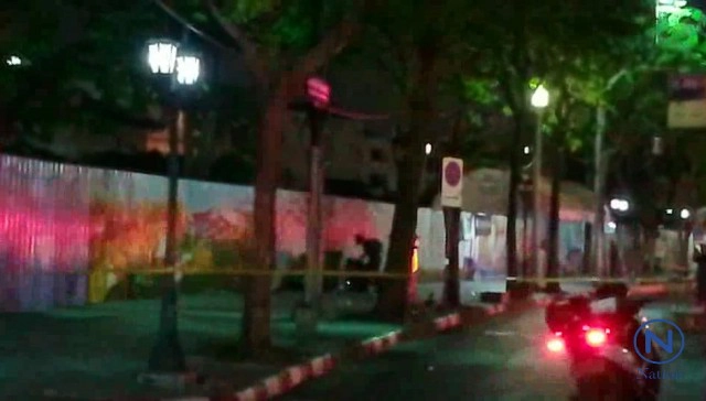 เปิดคลิปนาทีบึ้ม! หน้ากองสลากเก่า ถ.ราชดำเนินกลาง