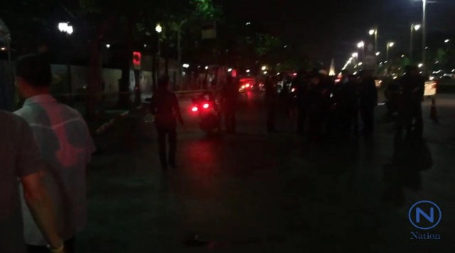 เปิดคลิปนาทีบึ้ม! หน้ากองสลากเก่า ถ.ราชดำเนินกลาง