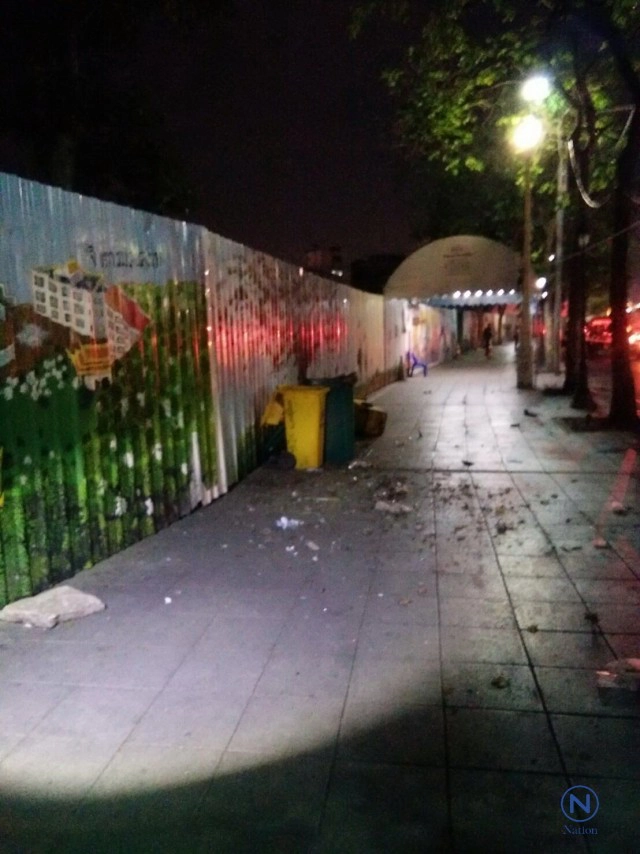 เปิดคลิปนาทีบึ้ม! หน้ากองสลากเก่า ถ.ราชดำเนินกลาง