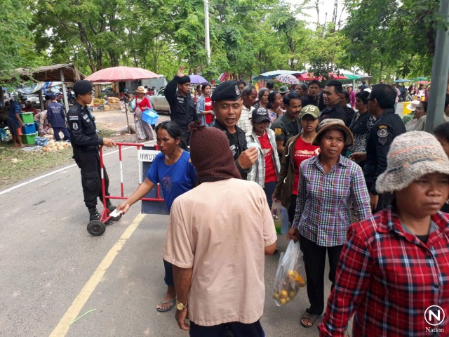 เซียนพนันผิดหวัง! ข้ามเขมรไปบ่อนสายตะกูไม่ได้ ทหารห้ามผ่าน นอกจากมีบัตร VIP