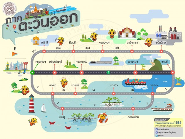กรมทางหลวงแนะทางเลี่ยงรถติด